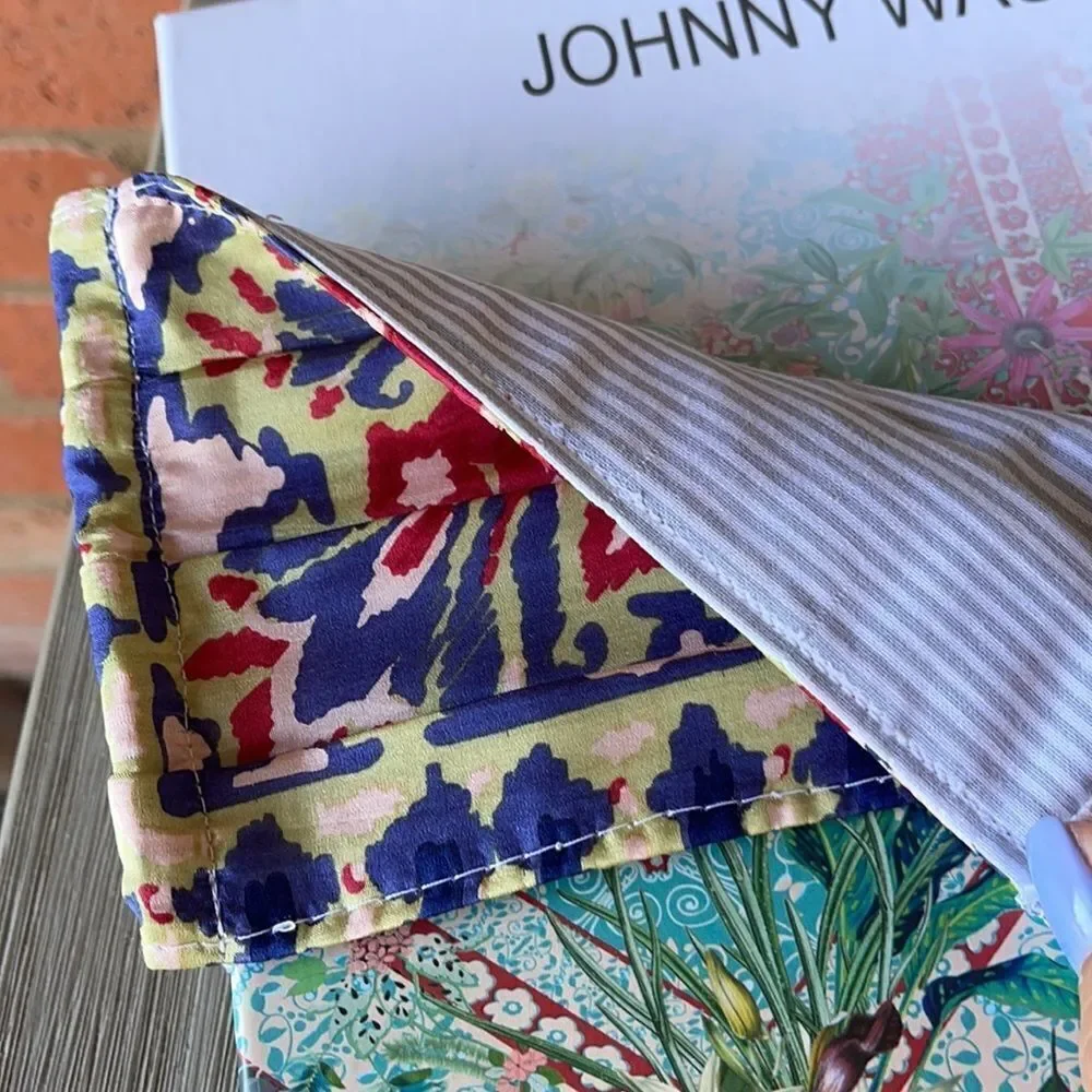 JOHNNY Was Silk Face Mask with Cotton back pocket